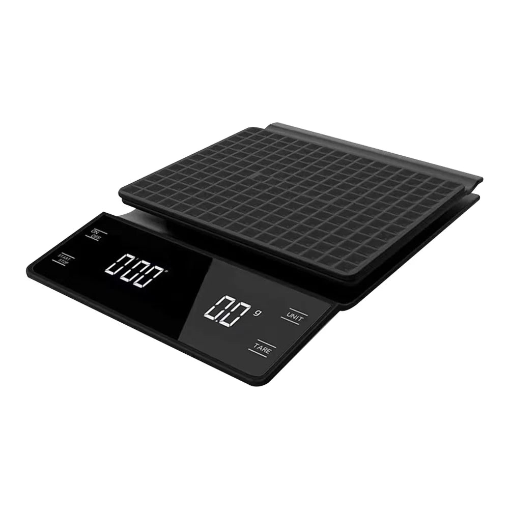 Coffee Scale 3kg/0.1g High Precision Pour Over Drip Espresso Scale with Back-Lit LCD Display Kitchen Accessories with Timer